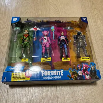 Fortnite 포트나이트 피규어 4체 세트 미개봉 SquadMode