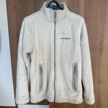 몽벨 플리스 자켓 화이트