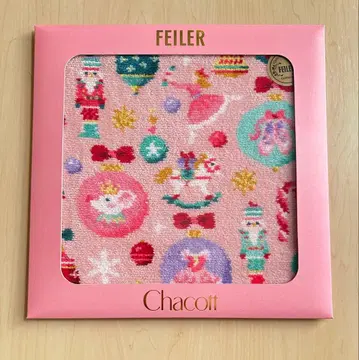 차코트 페이러 너트 크래커 손수건 테두리 아이스 그린