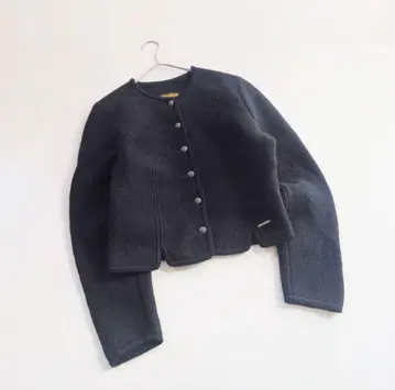 오스트리아 GEIGER 티롤리안 재킷 블랙 짧은 기장 A10