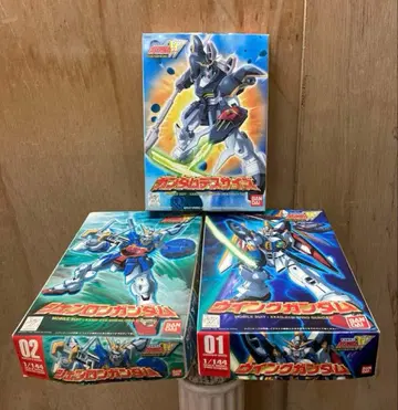 건담 W 시리즈 01.02.03 건프라 3종 세트