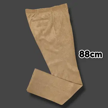 남성용 블록 코듀로이 팬츠 노턱 스트레치 88cm sh9