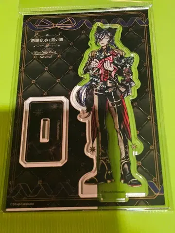 악마 집사와 검은 고양이 아크릴 스탠드 보스키