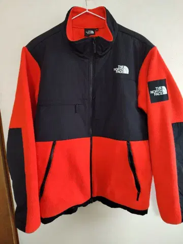 THE NORTH FACE 플리스 자켓 L 사이즈 오렌지/블랙