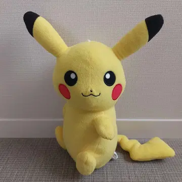 포켓몬스터 꼬리 봐봐 커다란 봉제 인형 피카츄