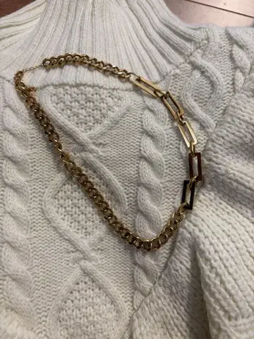 [ 새상품급 ] BEAUTY & YOUTH 체인 목걸이 골드