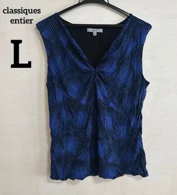 classiques entier L 사이즈 슬리브리스 상의