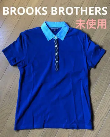브룩스브라더스 셔츠 옷깃 피케 셔츠 미사용