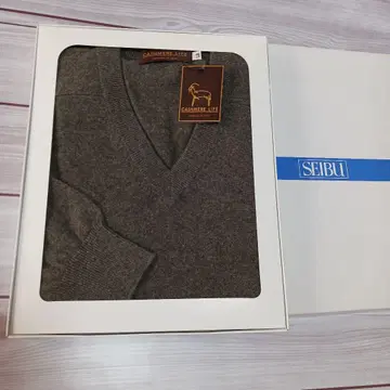 CASHMERE LIFE 캐시미어 100% V넥 스웨터 L 사이즈