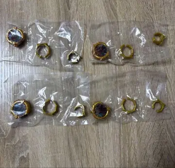 고쥬우쟈 센타이 반지 세트 4종류 세트