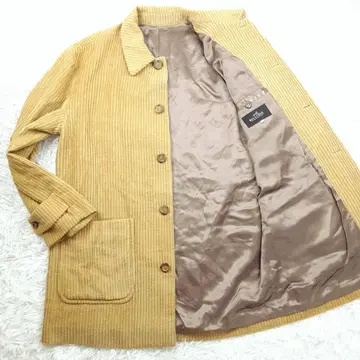 새상품급 비리두에 코듀로이 코트 베이지 화이트 브라운 코듀로이 90S