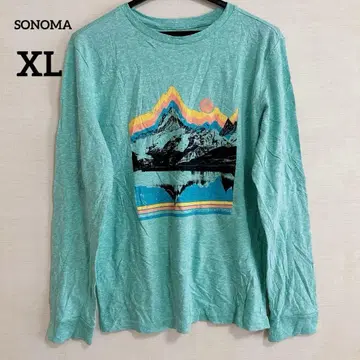 SONOMA 터콰이즈 긴팔 티셔츠 XL 18/20