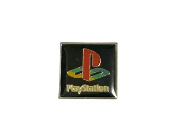 귀중 초기 빈티지 플레이스테이션 핀 배지 SONY