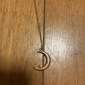 세일러문 나카요시 응모자 선물 초승달 모양 목걸이 펜던트 헤이세이 레트로