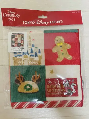 크리스마스 디즈니 2025 워시 타월