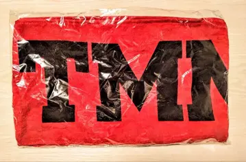 TMN 로고 타월 레드