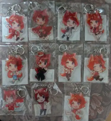 스토푸리 리이누 군 아크릴 키링 11개
