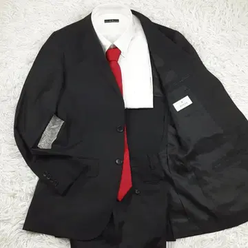 새상품급 EDIFICE 에디피스 셋업 수트 블랙 블랙 카니노코