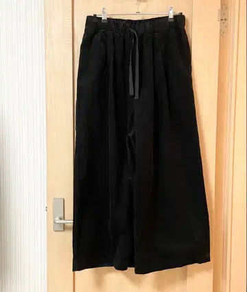 새상품급 Gauze# 세밀 코듀로이 이지 팬츠 블랙