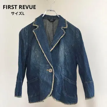[ FIRST REVUE/퍼스트 리뷰 ] 데님 자켓