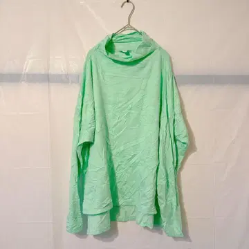 새상품급 JOY LAB 민트 그린 긴팔 T셔츠 [XXL] 루즈핏