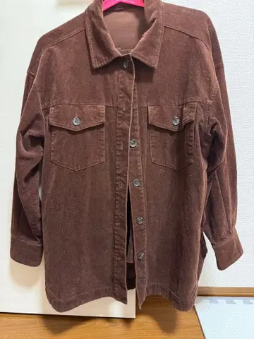 OZOC 셋업 코듀로이 브라운