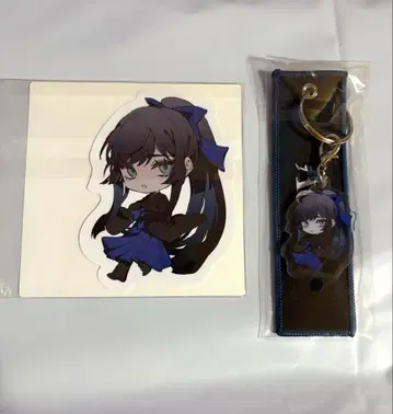 ado hibana 굿즈 아도쨩 세계 여행 택 키링 스티커