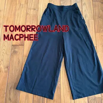 새상품급 투모로우랜드 맥피 와이드 팬츠 가우초 팬츠