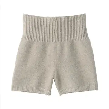 코튼 혼방 복슬복슬 니트 오버 팬츠