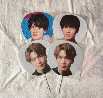 후카사와 타츠야 부채 4개 세트