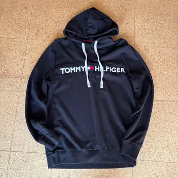 TOMMY HILFIGER 블랙 후드티 M