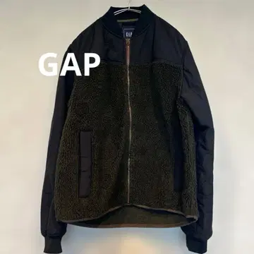 GAP 다크 그린 블랙 플리스 자켓 여성용 아우터