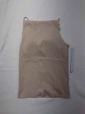 아메리 AMERI 베이지 스트랩 베어탑 M