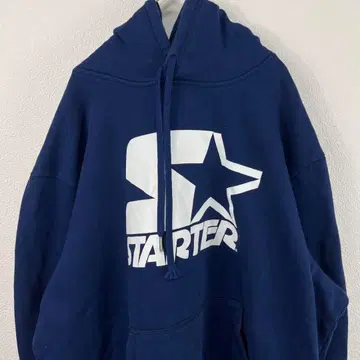 USA 구제 의류 starter 스타터 후드티 네이비