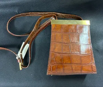 브라운 숄더백 bowside