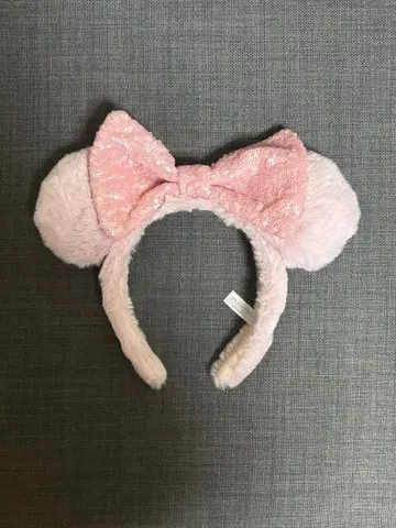 디즈니 미니 마우스 핑크 머리띠