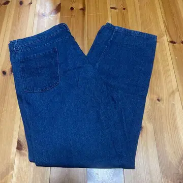 00's 유로 밀리터리 이탈리아 군 데님 인디고 지퍼 플라이