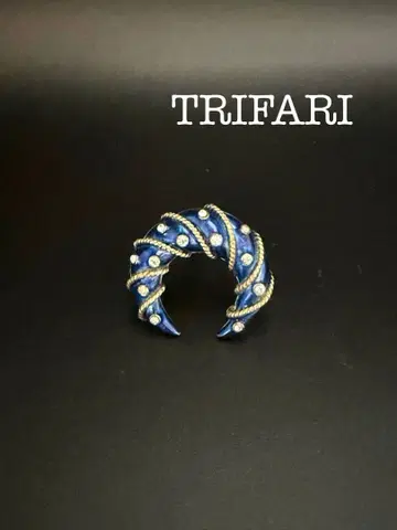 lotuscloud 2541 TRIFARI 트리파리 빈티지 브로치