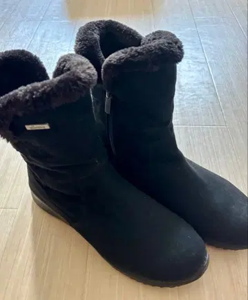 엘레쎄 스노우 부츠 코르티나 윈터 부츠 세미롱 블랙 25cm