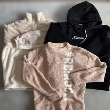 #RE:ROOM 보아 트레이닝복 모코모코 하프 지퍼 쫀득한 트레이닝복