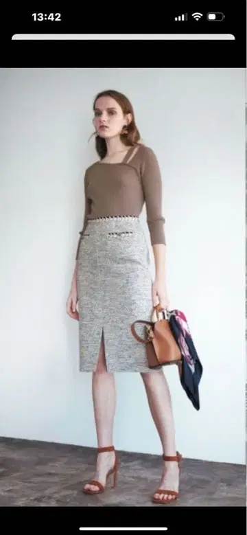 PINKY&DIANNE 리브 니트