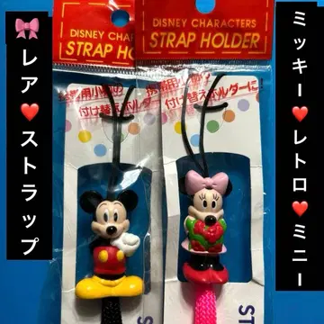 새상품 미키 & 미니 레트로 스트랩