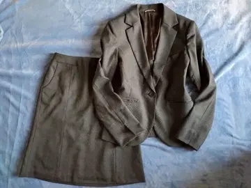 LES MUES 레미유 그레이 직조 무늬 테일러드 수트 M/S