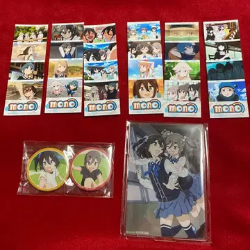 mono f 애니메이트 혜택 아크릴 스탠드 롱 사진 캔뱃지