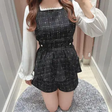 evelyn 에블린 소매 쉬폰 셋업