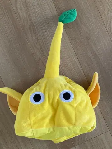 PIKMIN 피크민 코스튬 모자 옐로우 컬러