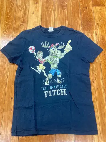 Abercrombie & Fitch 네이비 T셔츠 L