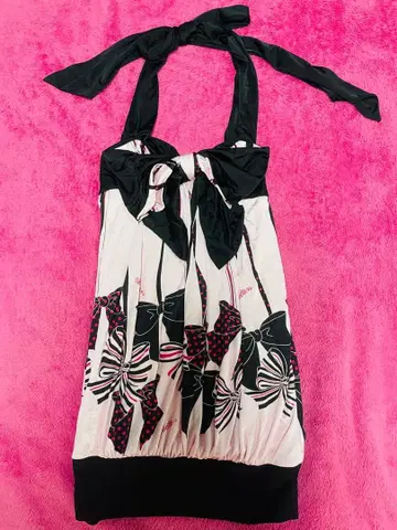 마즈 MARS 리본 미니 원피스