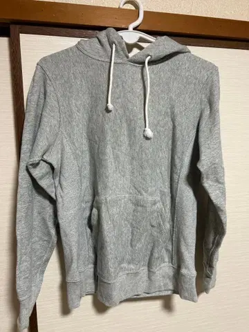 Champion Reverse Weave 후드티 M 사이즈 그레이