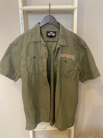 Harley-Davidson 반팔 셔츠 올리브